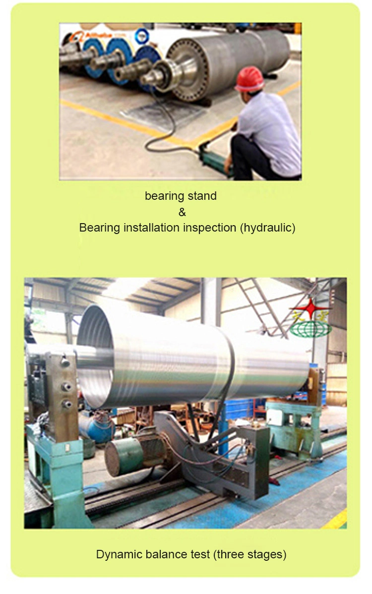 Thermal Paper Roll Making Machinery Carbon Steel/Cast Iron Shell Suction Press Roll for Paper Machine